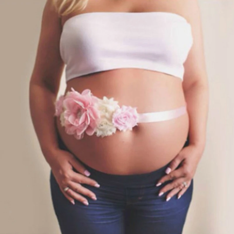 

Реквизит для фотосъемки для беременных женщин, ободок для волос с цветами для новорожденных, аксессуары для фотосессии