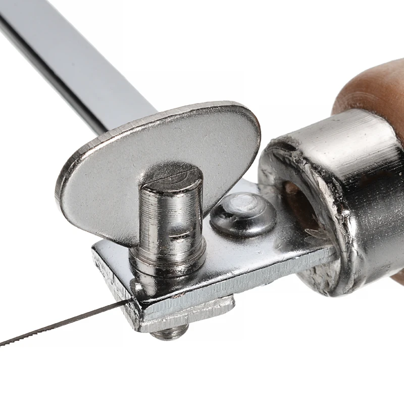 Ручная пила U образной формы + 2 лезвия пилы регулируемая деревообрабатывающая