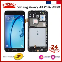 lcd display touch screen for samsung galaxy j3 2016 j320 with frame screen touch digitizer mobile phone repair accessories
