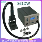 Быстрая паяльная станция с горячим воздухом 861DW 220V 1000W