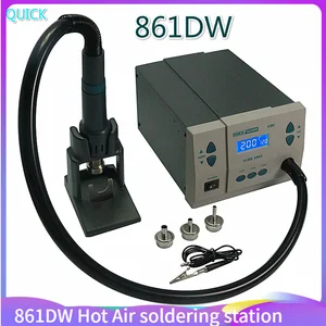 Быстрая паяльная станция с горячим воздухом 861DW 220V 1000W