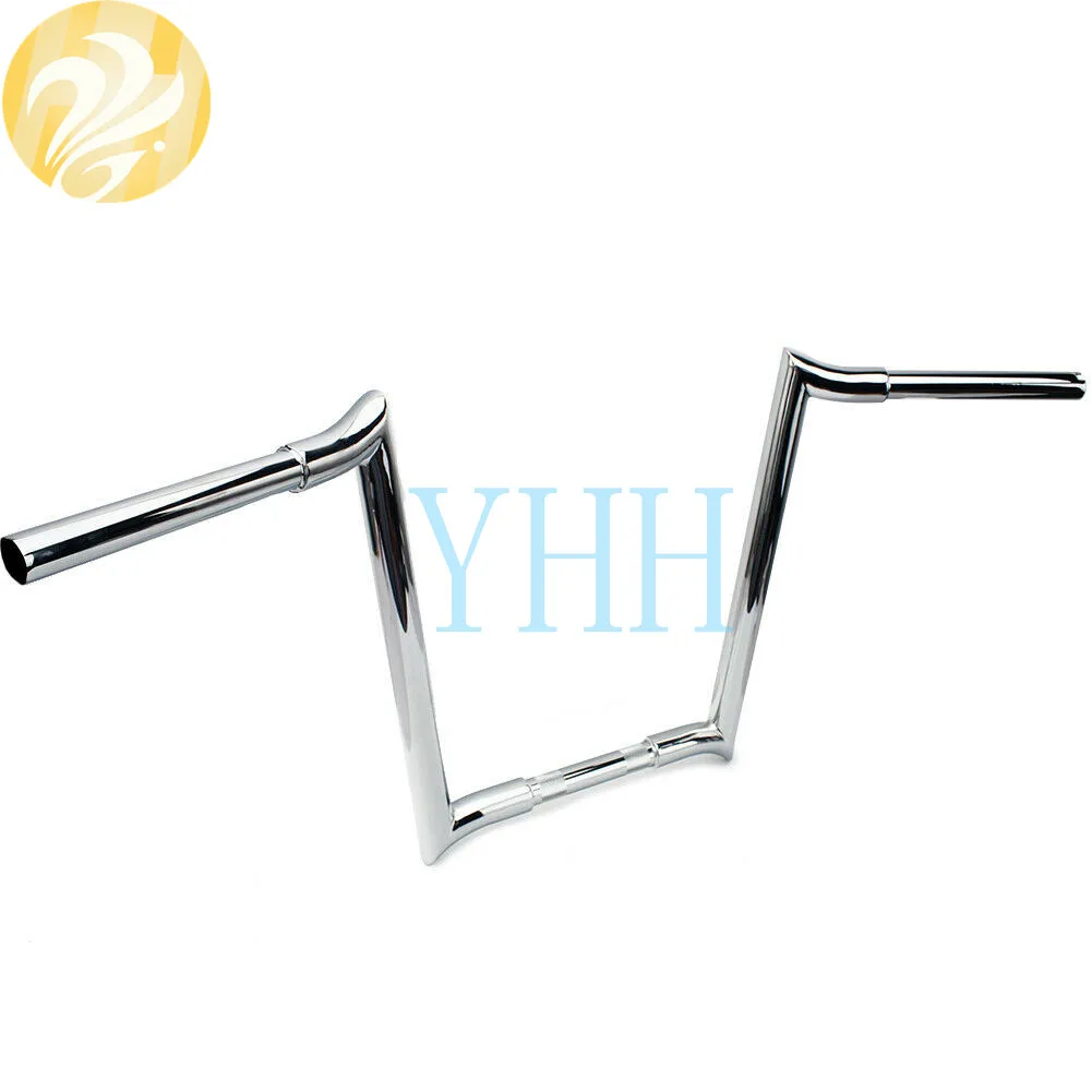 14 &quotRise Motor Hamdle Bar хромированная Ape вешалка бар 1 1/4&quot руль мотоцикла для дороги Glide