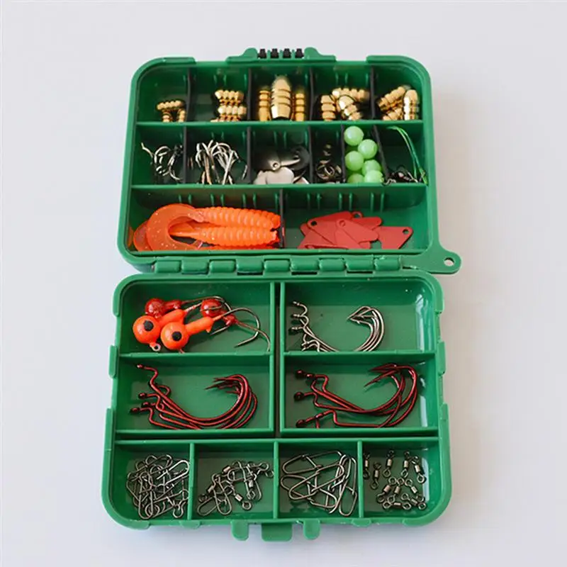 132 шт. многофункциональная практичная прочная коробка для рыболовных снастей