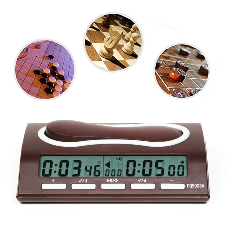 

Professional Digital Chess Clocks Game Timer Count Up Down Bonus Delay Alarm Dropshipping