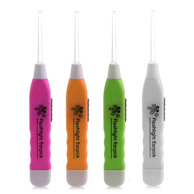 H7JC 1PC New Ear Pick Wax Remover Cleaner Curette Gadget With LED Flashlight Light | Красота и здоровье