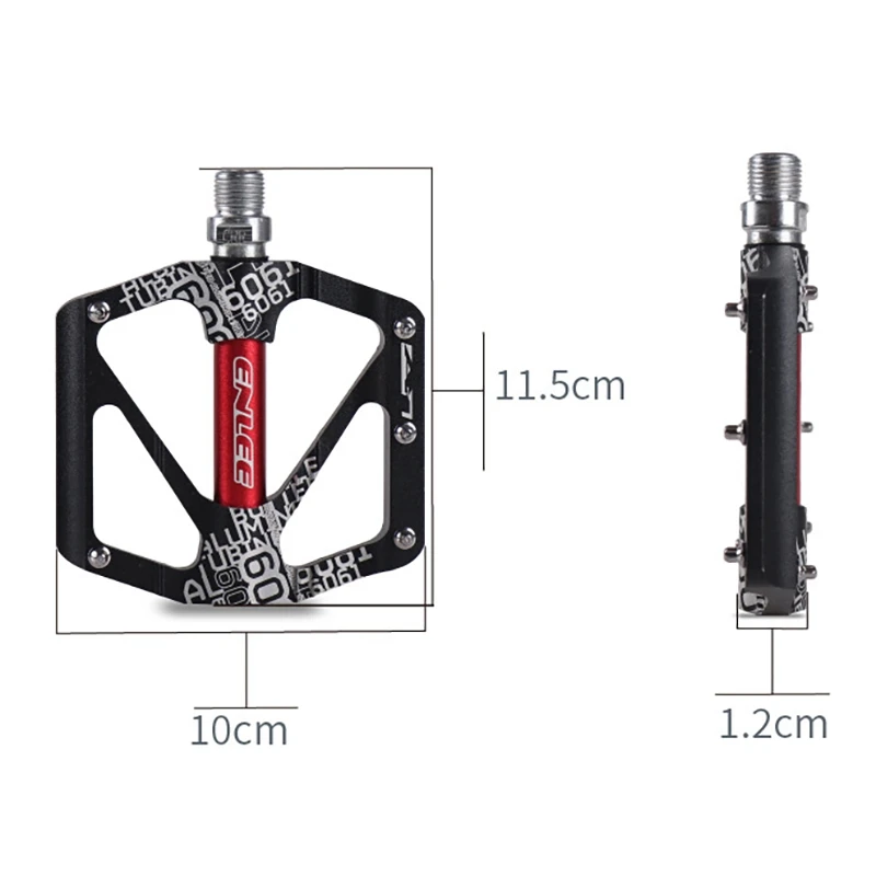 

ENLEE Mountain Bike Pedals Non-Slip Ultralight Bicycle Pedals Bearing Platform for Road BMX MTB Bike Accessories