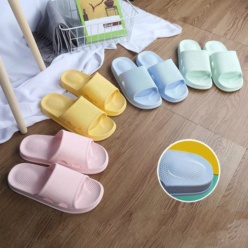 Массажные шлепанцы ПВХ Нескользящие для дома и пляжа мужчин женщин | Обувь