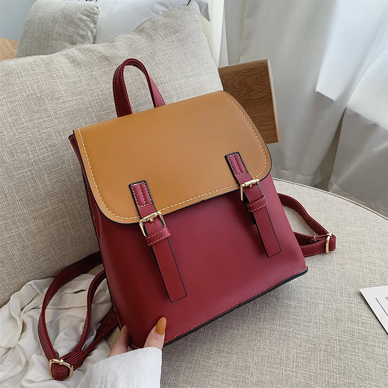 

JIULIN Large-Capacity Backpack Oxford Anti-Theft Waterproof High-Quality Fashion Famous Ladies