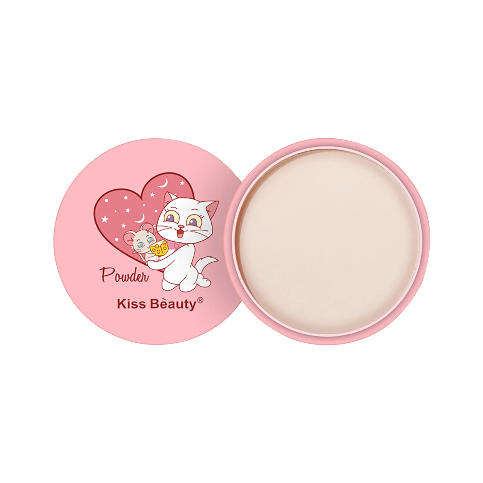 Мультяшный прессованный пудра консилер для красоты контроль жирности