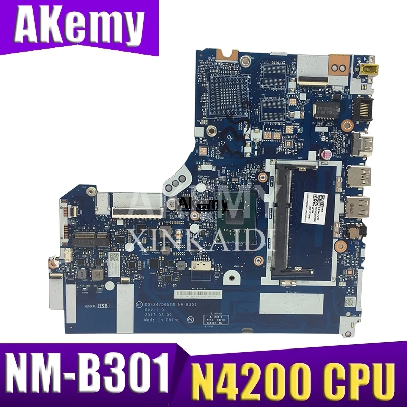 Новинка для Lenovo 320-15IAP материнская плата ноутбука DG424 DG524 NM-B301 Материнская