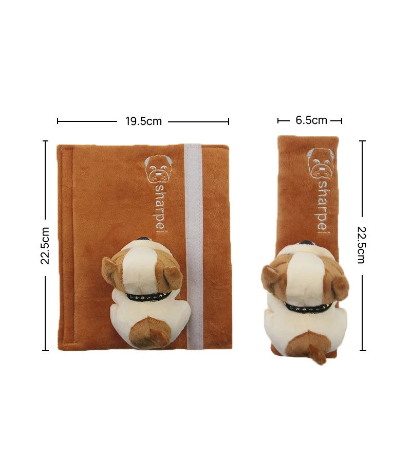 

Car Cartoon Seat Belt Cover Universal Auto Seat Belt Shoulder Pad Warm Flannel Interior Seat Cushion Protector Safety Protection
