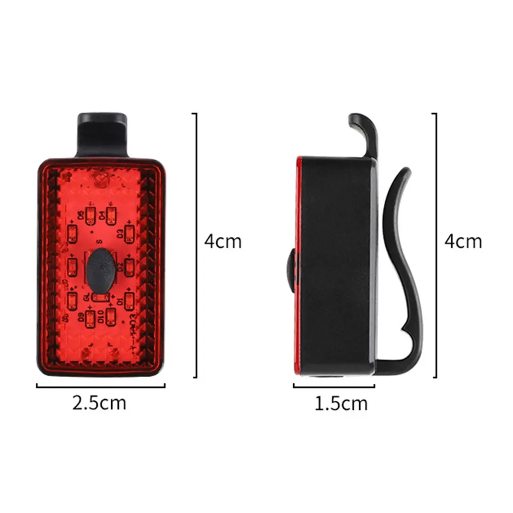 Задний фонарь для велосипеда MTB светодиодный защитный езды на велосипеде