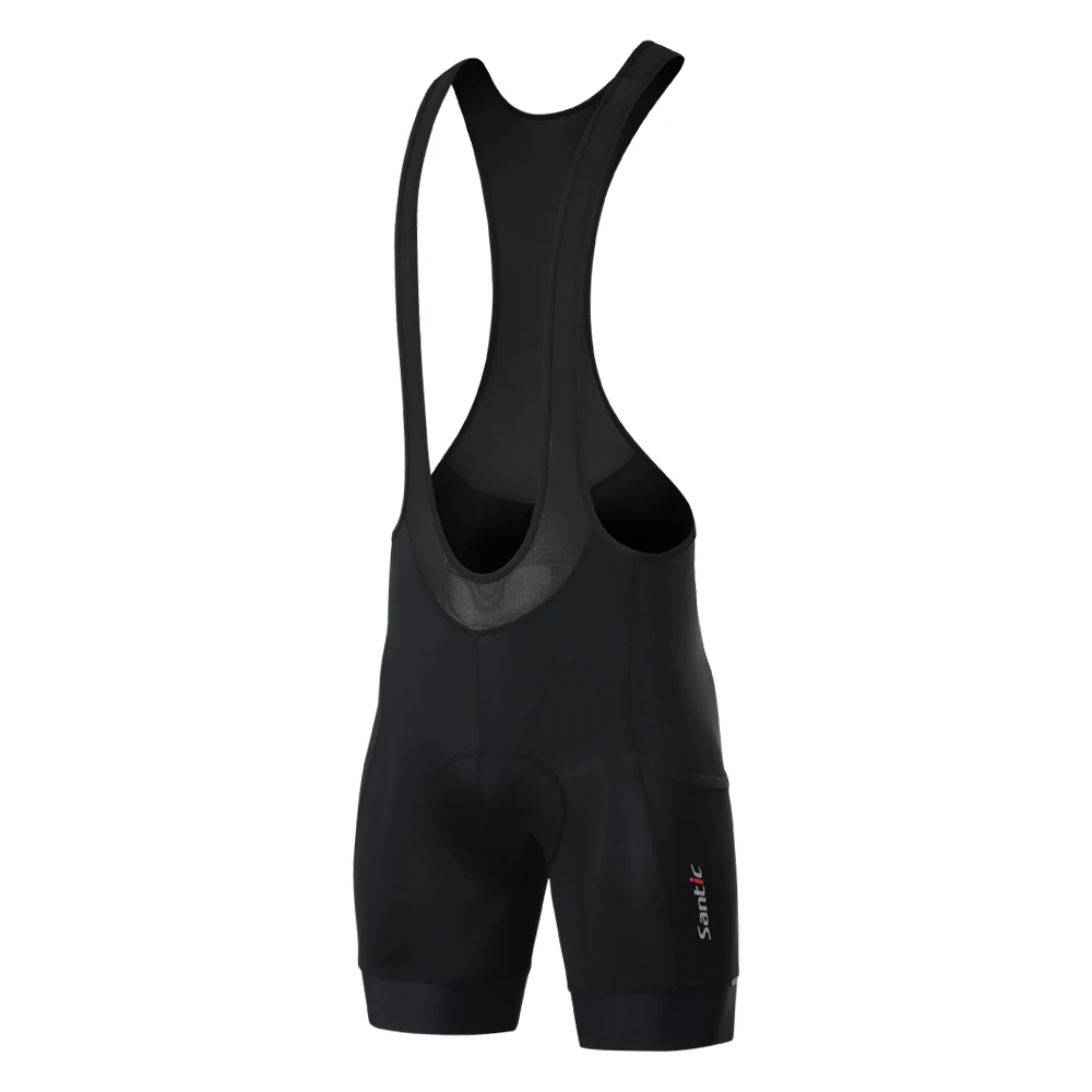 Santic мужские велосипедные шорты 4D с подкладом Азиатский размер|bib shorts|padded cyclingcycling