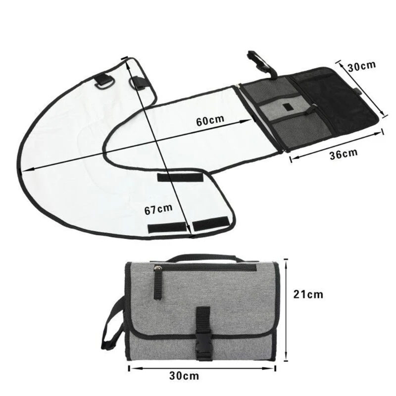

Multifunction Baby Changing Travel Pad Nappy Diaper Protable Clutch Foldable Washable Mat