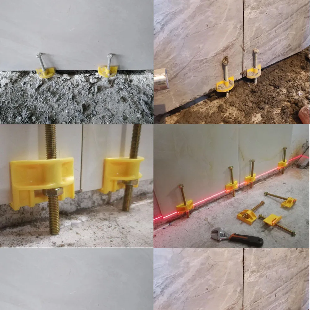 Новинка 10 шт. ручной высотовой точный локатор для плитки выравнивание стен