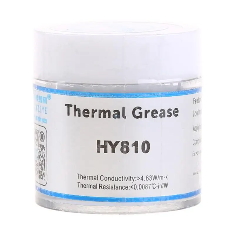 

HY810-CN10 10g Thermal Grease Heatsink Paste Silicone for CPU Heat Sink Cooling Processor