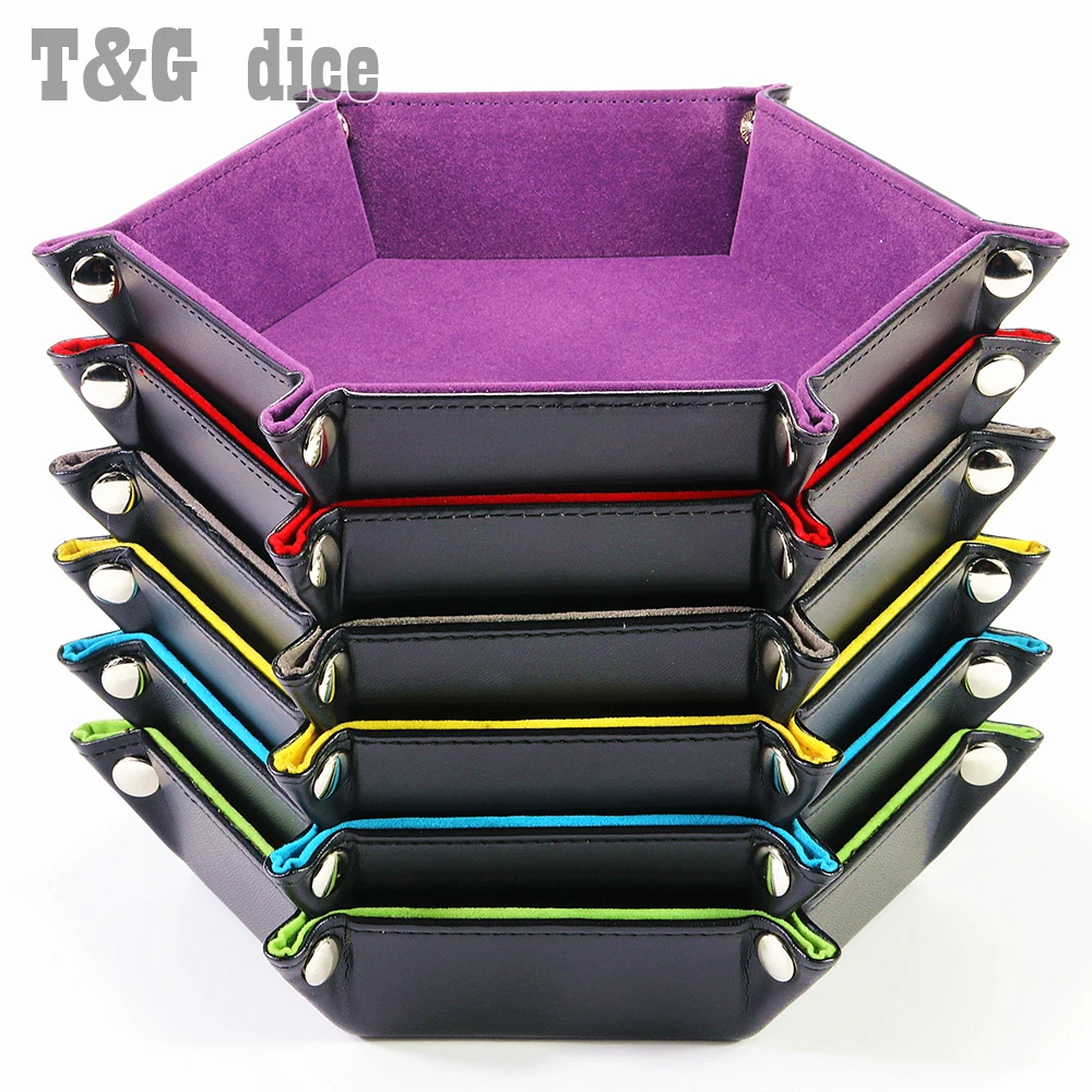 Двусторонний поднос из искусственной кожи мягкий бархатный простой складной