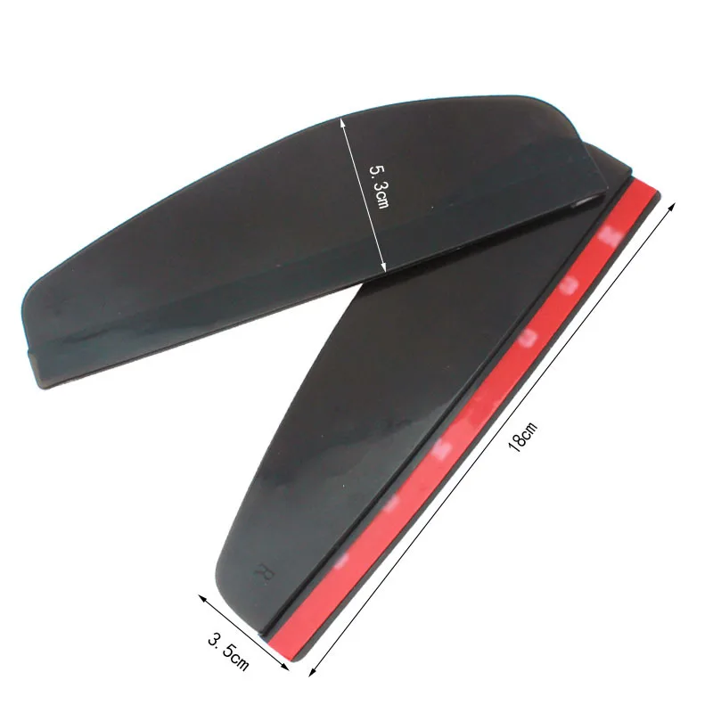 Автомобильное зеркало заднего вида защита от дождя и бровей навесы укрытия 2 шт.