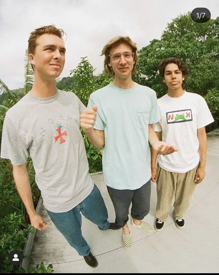 

2020ss Noah frog Core Logo Tee T Shirt High Quality Fish Printing NOAH Short Sleeve