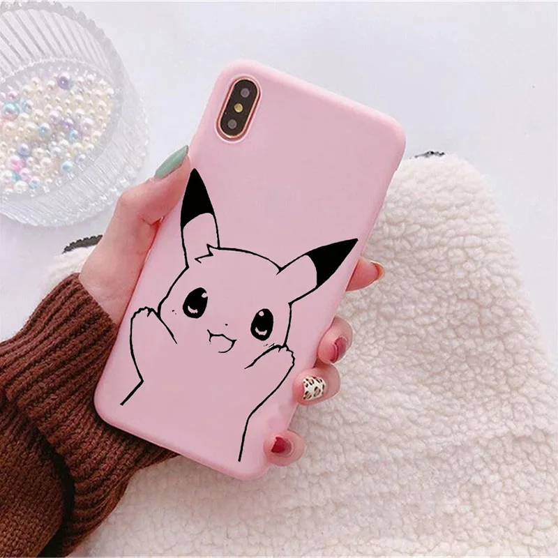 Японский мультяшный чехол для samsung Galaxy S10 S10E S9 S8 S7 S6 Plus Lite edge, мягкий силиконовый чехол для телефона с изображением японского аниме
