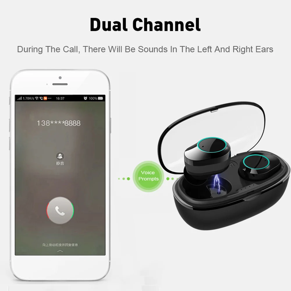 2019 G05 TWS bluebooth 5 0 Беспроводные наушники с микрофоном 6D стерео Bluetooth