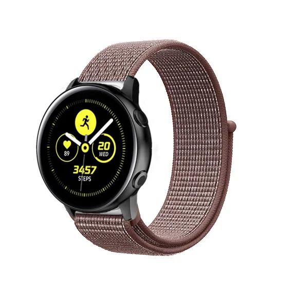 Huawei GT 2 нейлоновый ремешок для samsung Galaxy 42 мм 46 мм Active 2 gear S2 S3 20 мм 22 мм Sport Loop Huami Amazit GTR Bip браслет