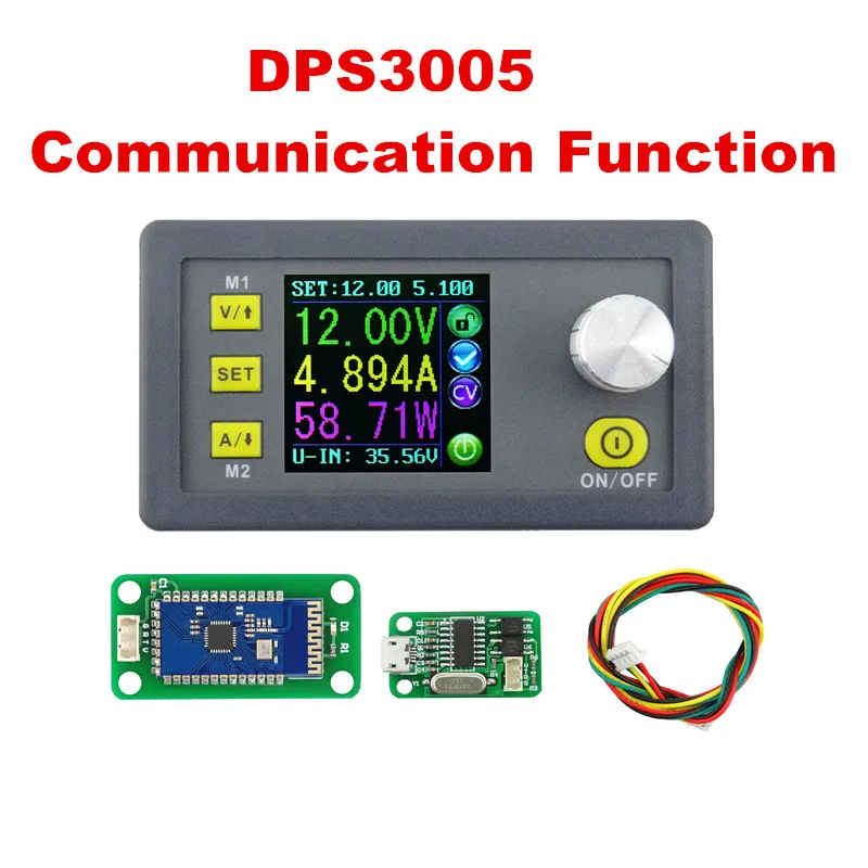 

Модуль понижающего источника питания DPS3005 с функцией связи, понижающим преобразователем постоянного напряжения, ЖК-дисплеем, Скидка 40%