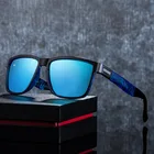 Солнцезащитные очки поляризационные UV400 для мужчин и женщин, зеркальные темные очки для вождения, квадратной формы, брендовый дизайн, лето
