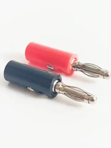 Aligator зажим типа «банан», 10 шт., разъем для проводов, винтовой разъем с позолоченной пластиной, разъемы 4 мм, черный, красный, разъем типа «банан», проводное соединение