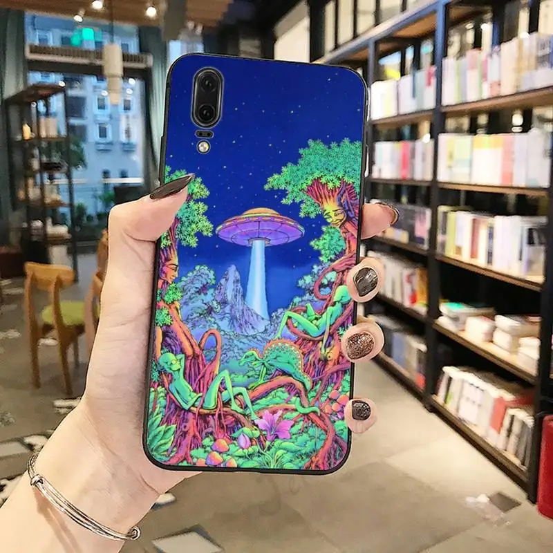 

alien case for airpods cover coque Phone Case For Huawei honor Mate P 10 20 30 40 Pro 10i 9 10 20 8 x Lite