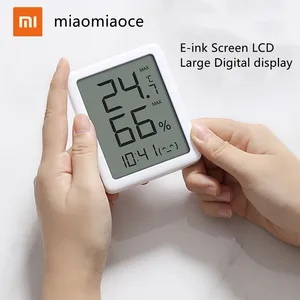 ЖК-дисплей Xiaomi Youpin miaomiaoce MMC, большой цифровой дисплей, термометр, гигрометр, датчик температуры и влажности от Youpin