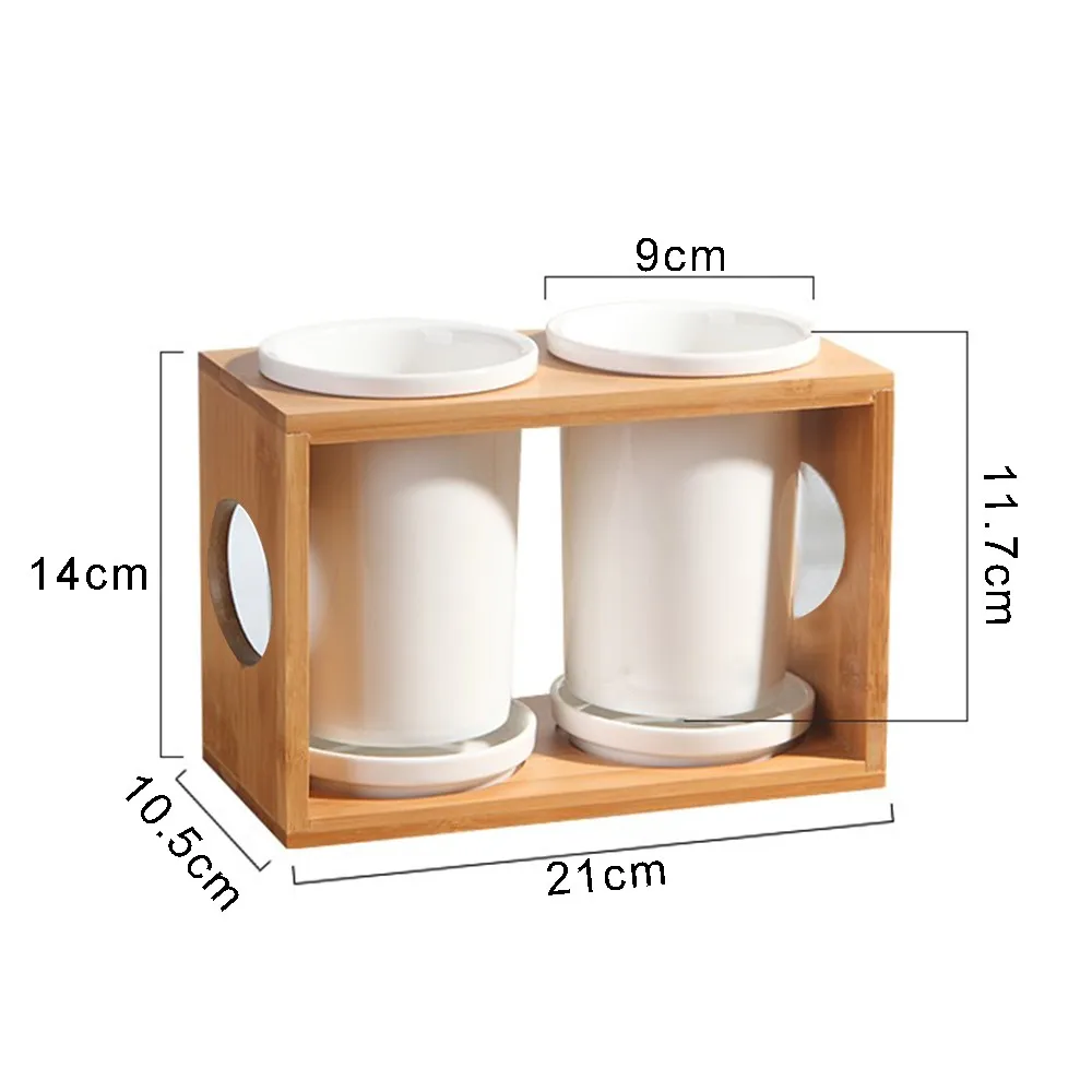 

Japanese Style Chopsticks Storage Rack Ceramic Bamboo Dish Drainer Cutlery Holder For Fork Spoon Kitchen Organizer Kitchen Tool