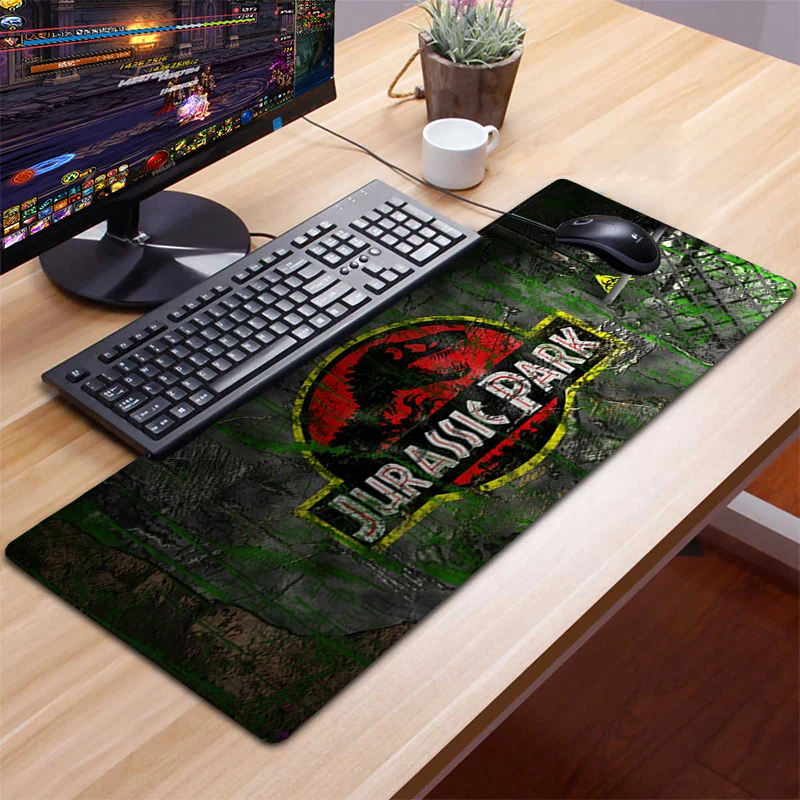 

Large XXL Mousepad Gamer Gaming Mouse Pad Computer Accessories Keyboard Laptop Padmouse Desk Mat Mouse Pad Gamer Jurassic Park