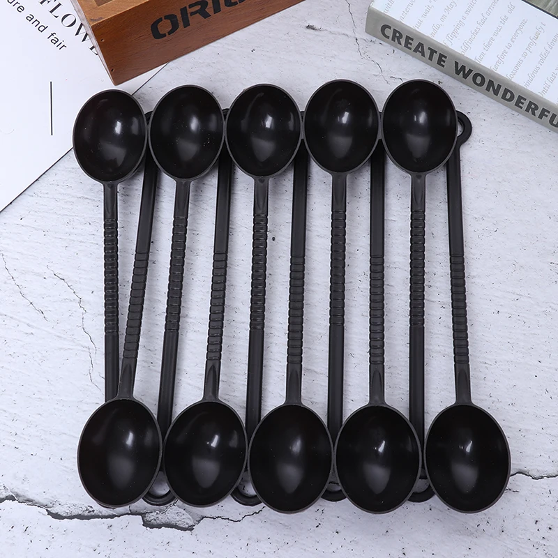

10pcs 10g Measuring Spoon Teaspoon Coffee Sugar Scoop Cake Baking Coffee Milk Tea Measure Tool Cook Tools Kitchen Accessories
