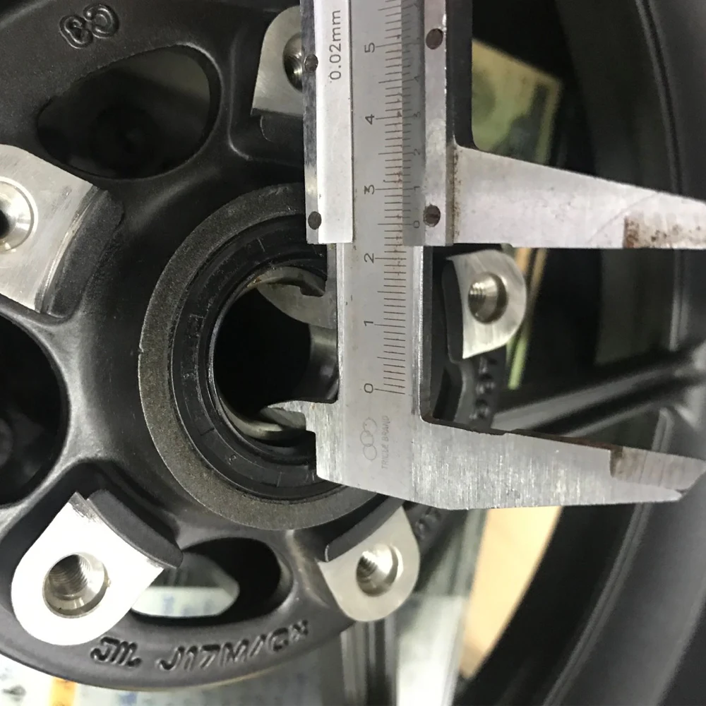 Передний обод из сплава для Kawasaki 2005-2017 Ninja ZX6R &amp 2006 2007 2008 2009 ZX10R матовый черный