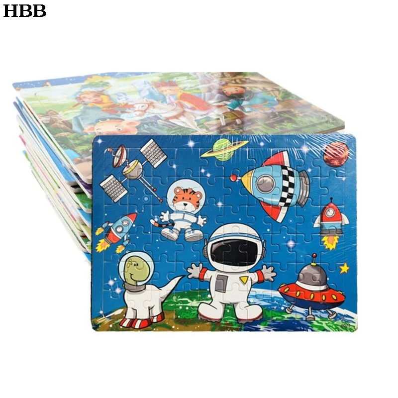 

Kids Puzzles Age 3-8 | 60 Piece Puzzles Preschool Educational Learning Toys for Toddlers | Wooden Jigsaw Puzzles Toy Set