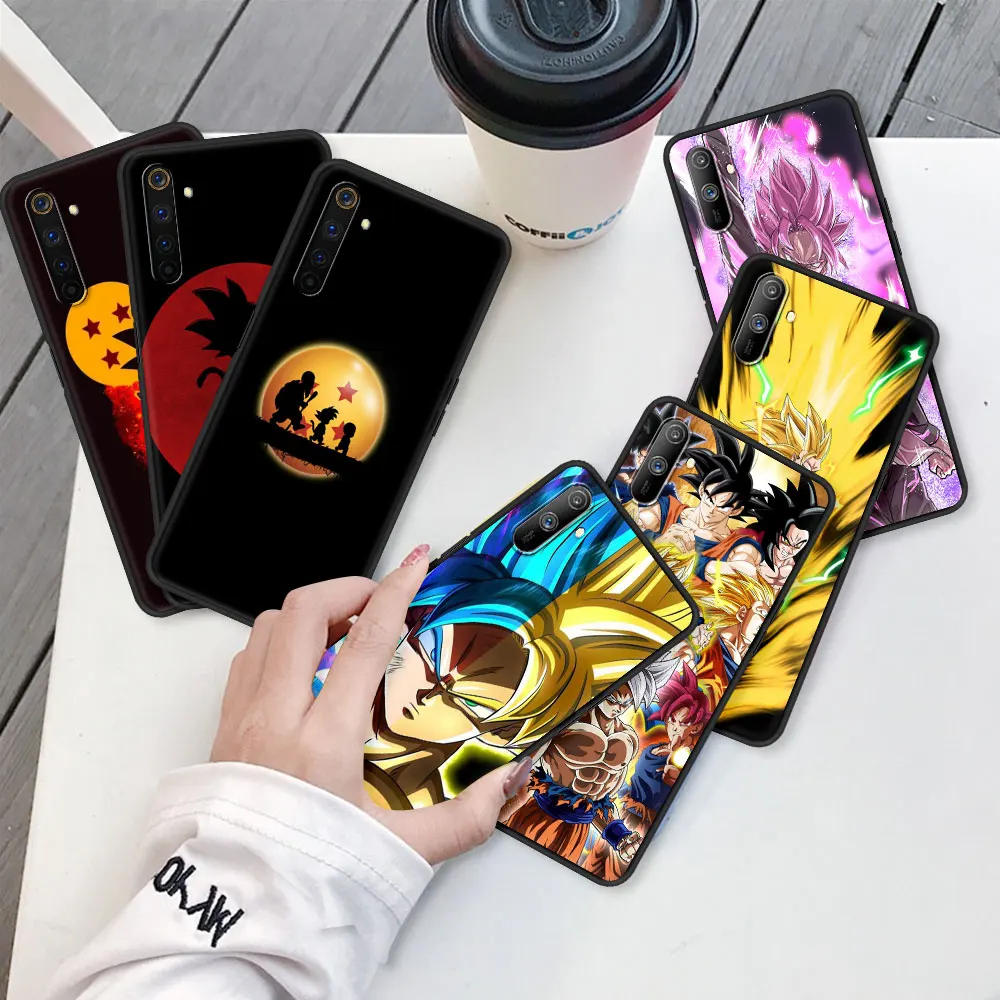 

Son Gokus D-Dragon-Ball Capa For Realme C3 6 7 5 Pro XT X50 8 C11 C15 C25 C21 C20 GT Neo Back Antiscratch Soft Phone Case Cover