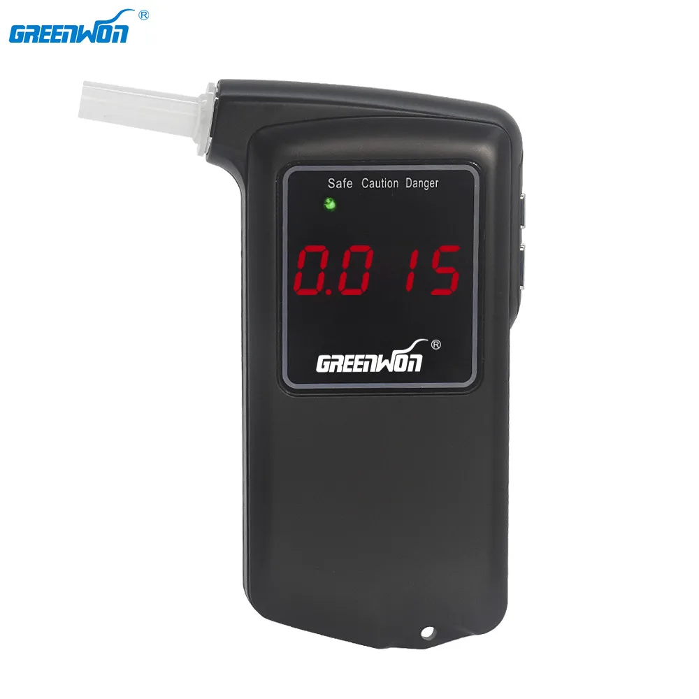 

Алкотестер GREENWON AT858S с одноразовыми насадками, оптом