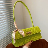 summer green crossbody bags for women leather handbags diamond lattice female shoulder bag bolsos mujer women fashion tote bag