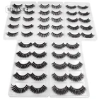 Норковые ресницы SHIDISHANGPIN, 5 пар, 3d, ручная работа, макияж, накладные ресницы натуральные длинные накладные ресницы, 1 коробка, макияж, полная полоска ресниц