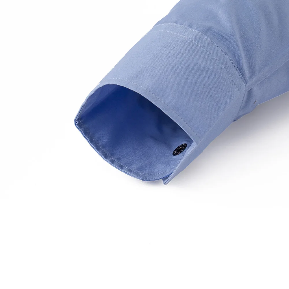 Рубашка мужская с длинным рукавом 100% хлопок на весну/лето | Мужская одежда