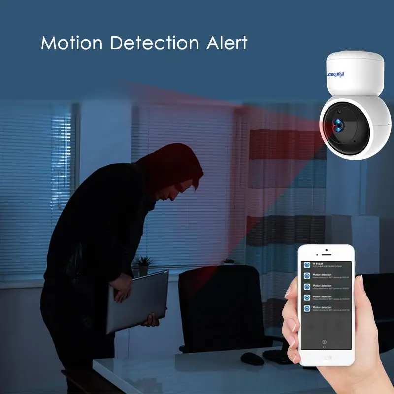 Беспроводная ip камера Marlboze 1080P Full HD Wi Fi облако sd карта запись автоматическое