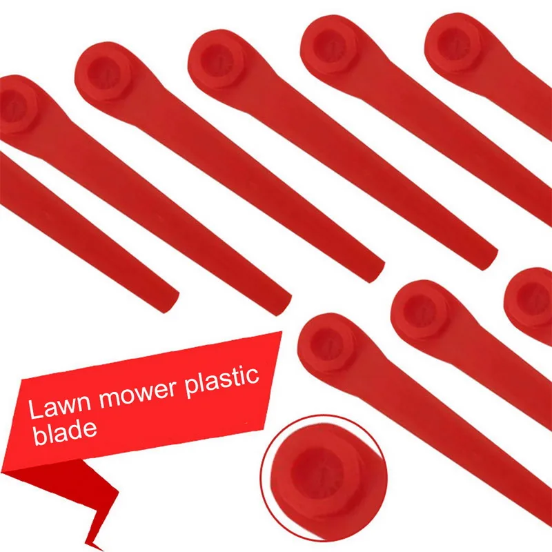 100 шт. ручная газонокосилка работающая на лезвия быстро Пластик садовый