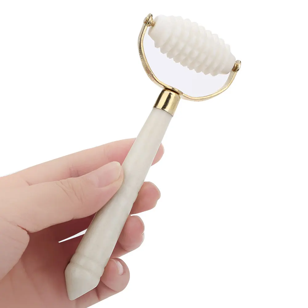 

Face slimming Massager for Face Jade Roller Massage Natural Gua Sha Scraper Beauty Tools Facial Roller Jade Microniddle Massager
