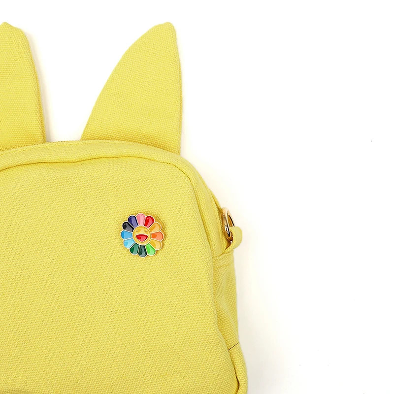 4 цвета Подсолнух Broche модные радуги эмалированные булавки улыбающиеся Броши