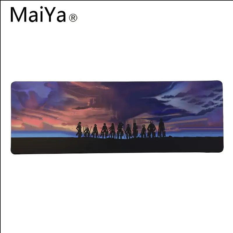 Maiya высокое качество атака на Титанов DIY дизайн игровой с узором коврик для мыши