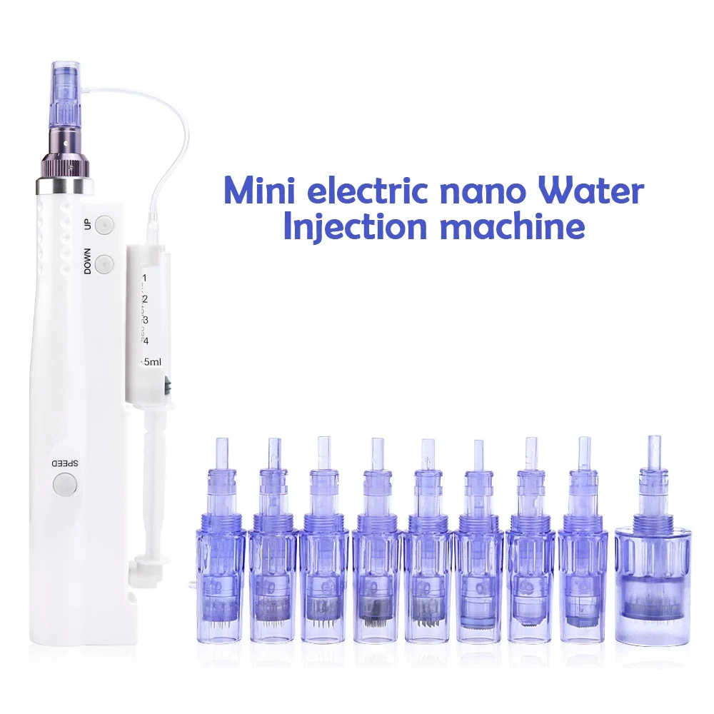 2 в 1 гидравлический инжектор Дерма ручка нано мезотерапия мезогун портативная