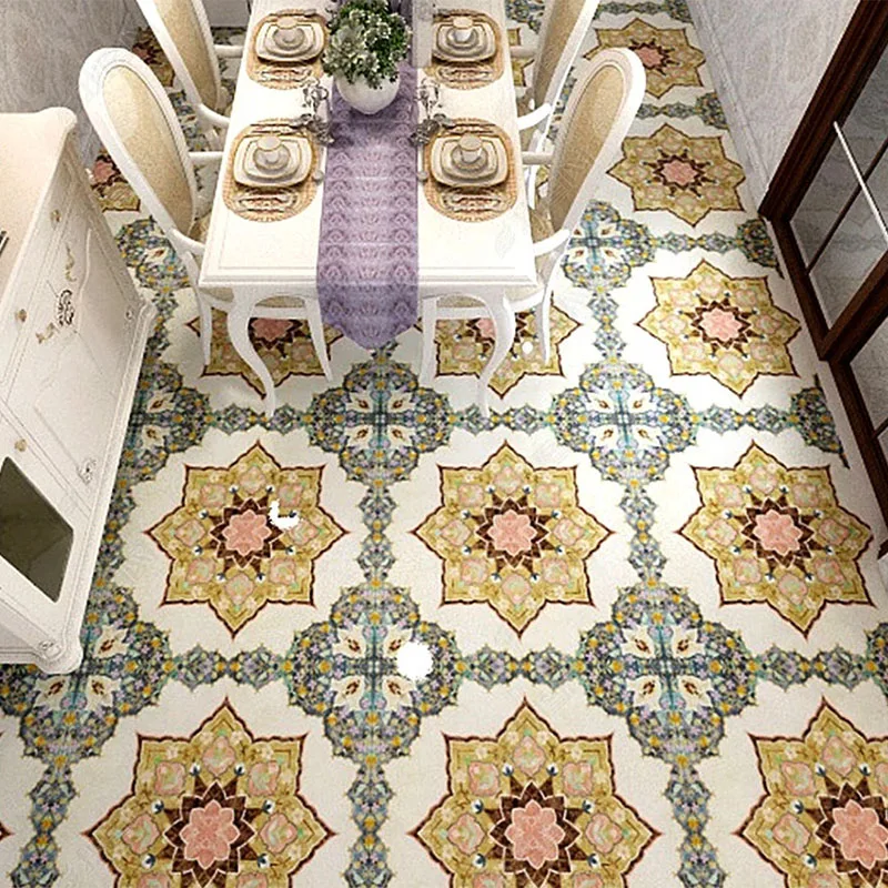 Самоклеящиеся напольные Настенные обои на заказ наклейки в европейском стиле с