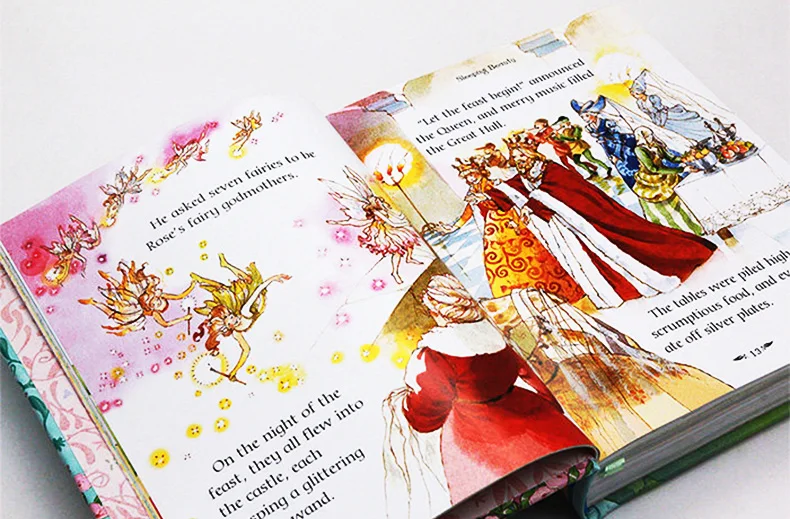 

Usborne Illustrated Fairy Tales Picture Book for Kids
