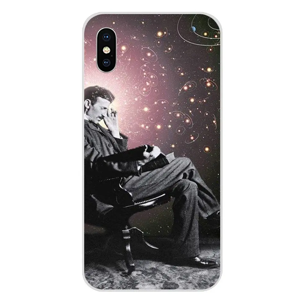 Секреты о Nikola Tesla для Apple iPhone 4 4S 5 5C 5S SE 6 6S 7 8 Plus X XS Max XR TPU индивидуальный дизайн |